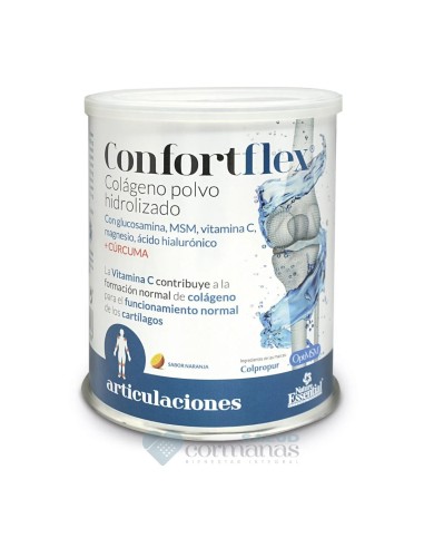 Confortflex® Colágeno hidrolizado con Glucosamina, MSM, Vitamina C, Magnesio, Ácido Hialuronico y Cúrcuma